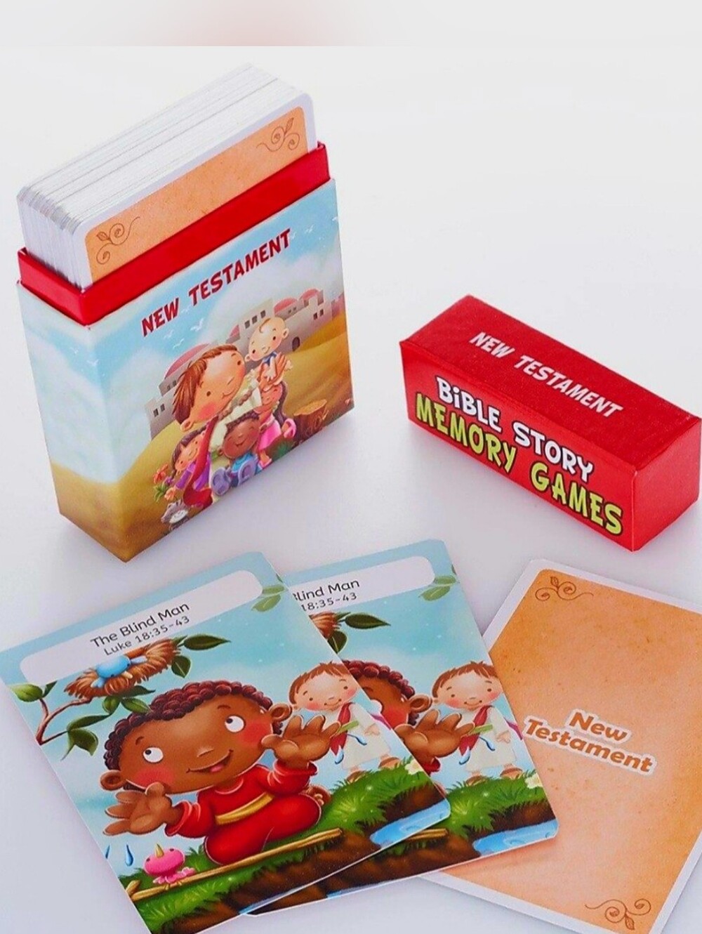 Bible Story Memory Games New Testament Kids Game, NWOT